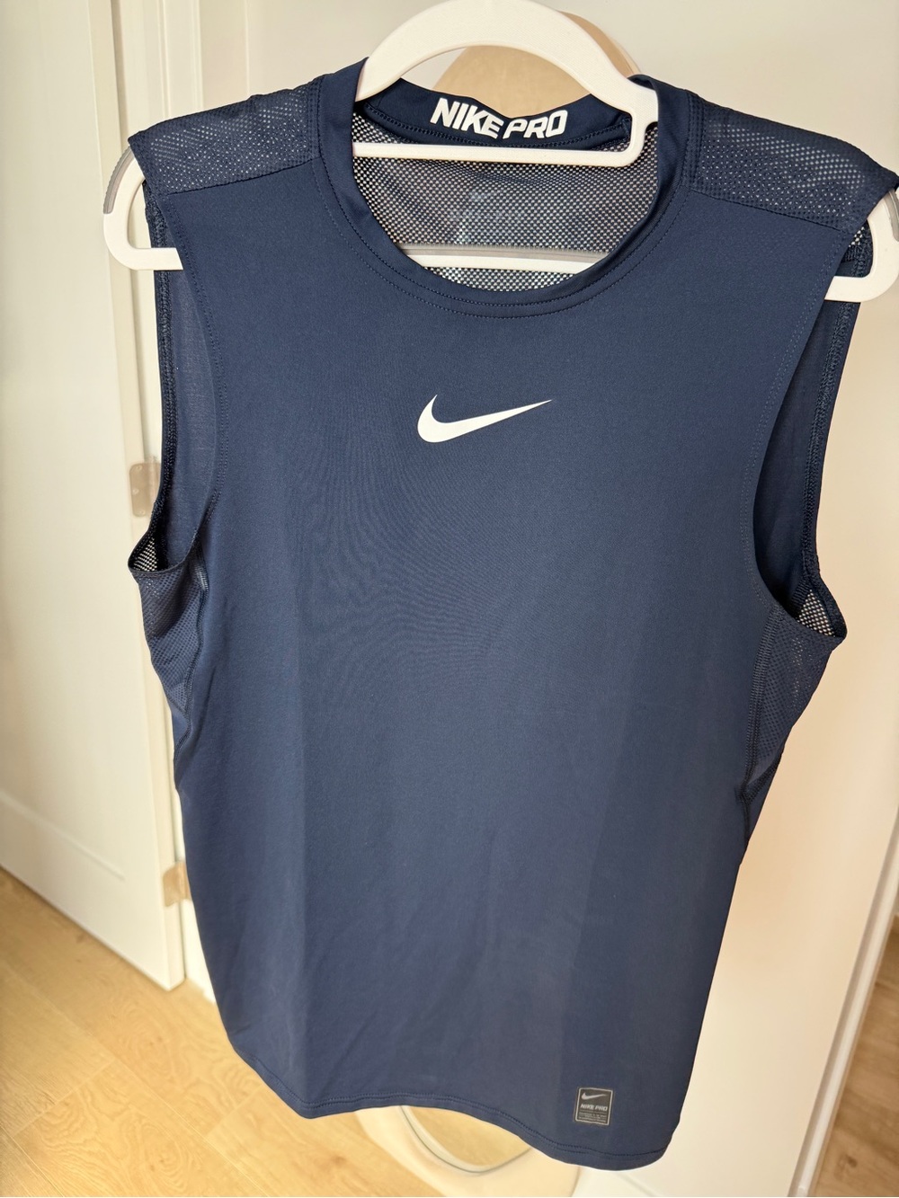Nike Pro Athletic Tank Top | Size Small | Navy Blue | Excellent Condition